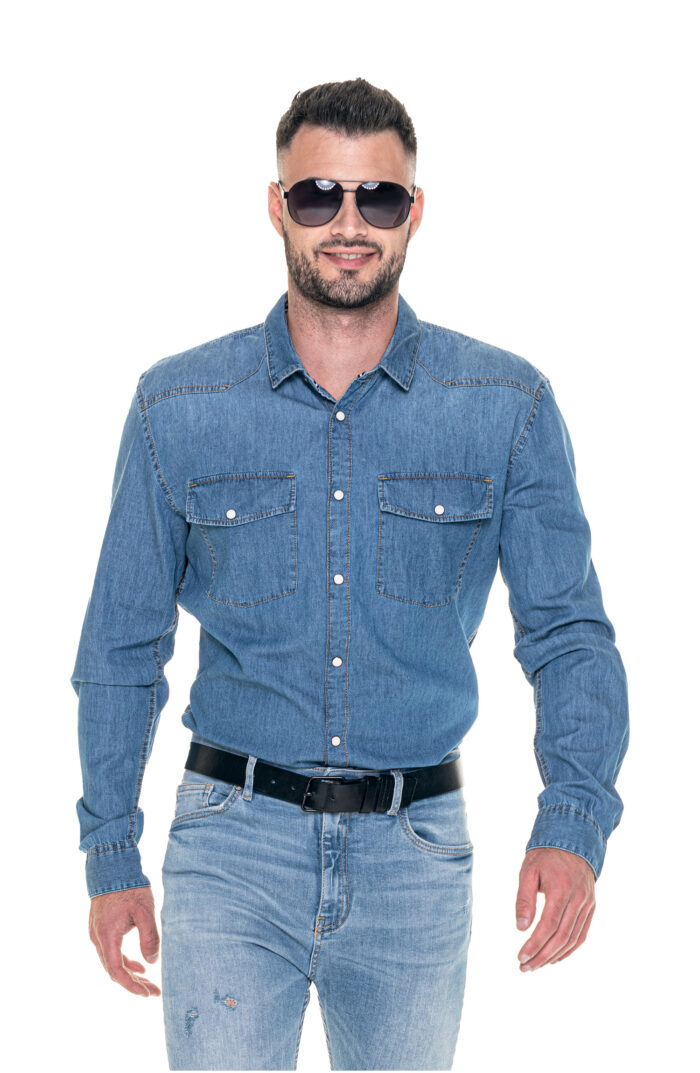 Мъжка риза модел Western Slim - Image 1